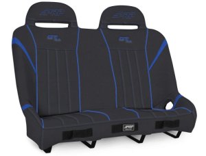 Polaris RZR S4 900 Suspension Bench Seat - Rear - PRP Seats - GT/S.E. - Black/Blue - `15-`23